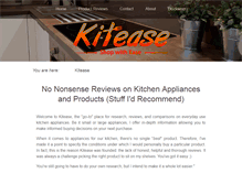 Tablet Screenshot of kitease.com